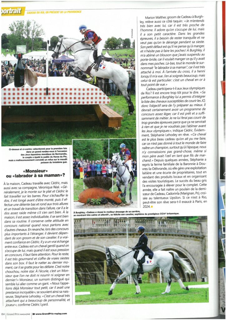 Article Cédric Lyard