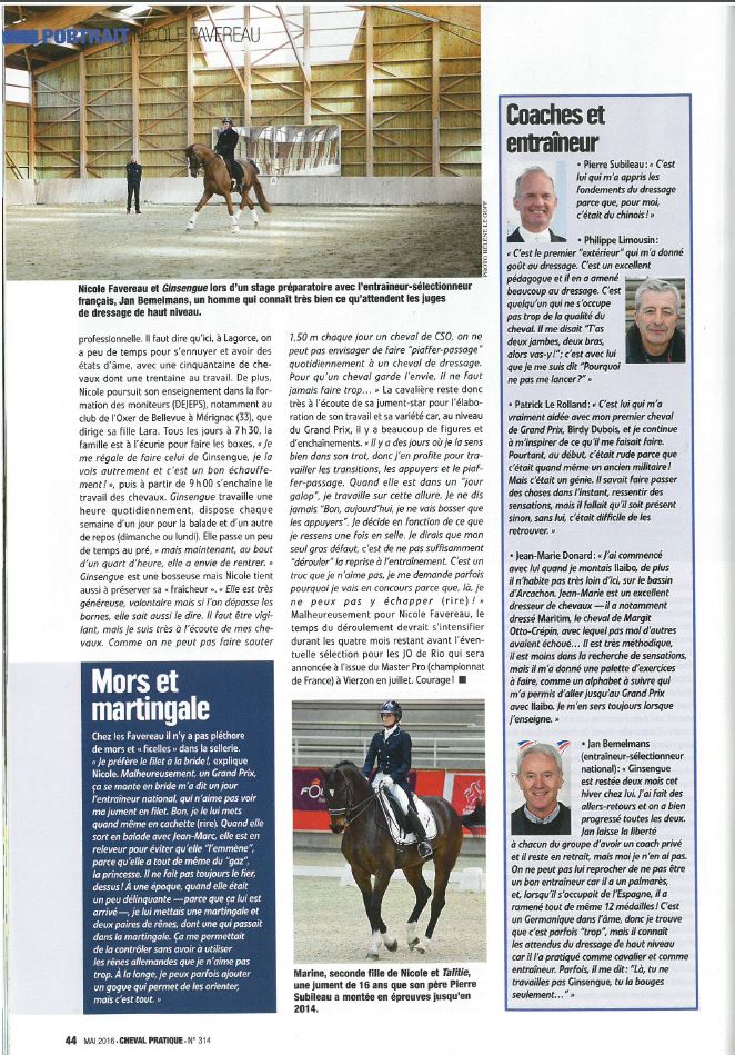 Article sur Nicole Favereau