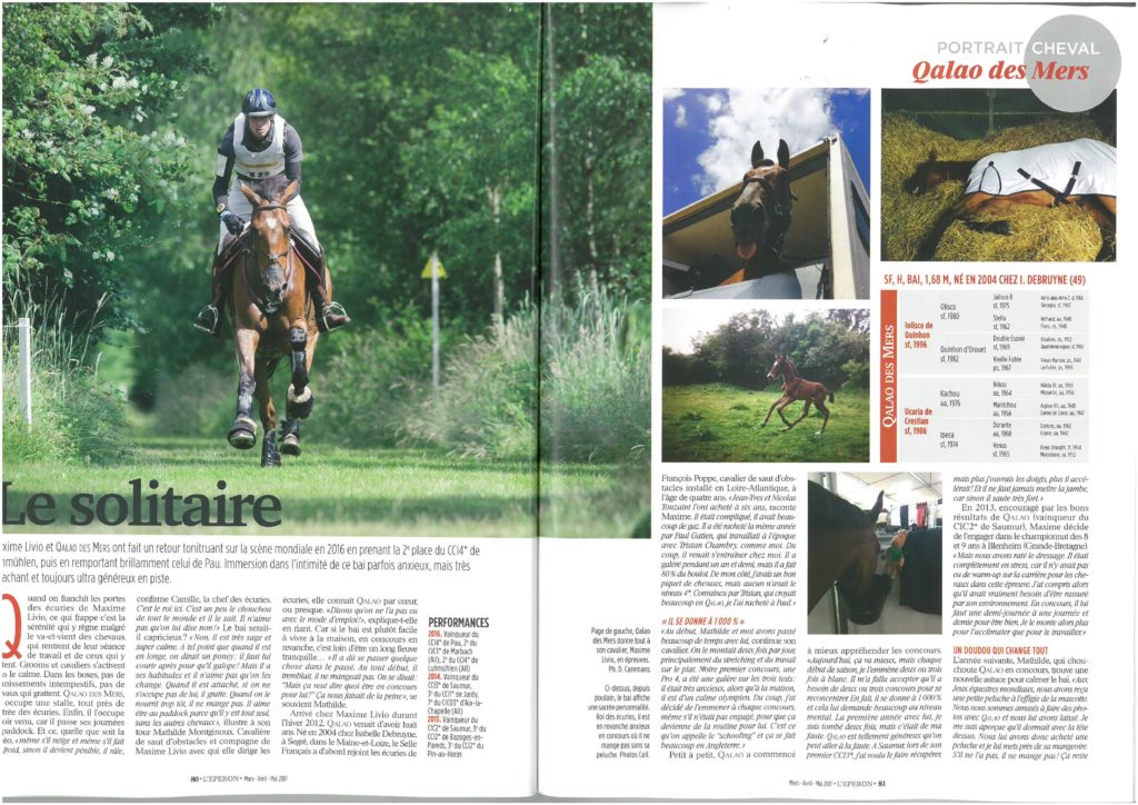 Article Maxime Livio