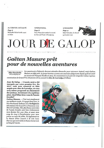 Gaëtan Masure article