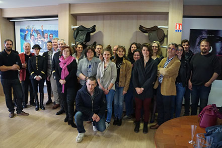 Cadre Noir visite ateliers Antarès Selliers