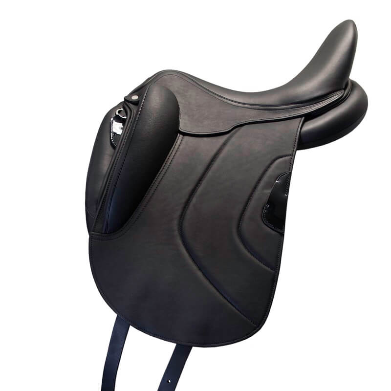 monoflap horse saddle antares tempo monoflap dressage saddle