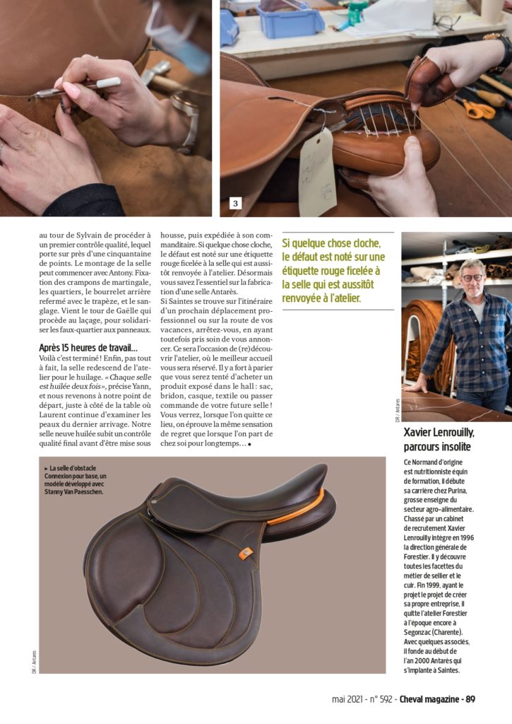 Article Antarès Cheval Mag