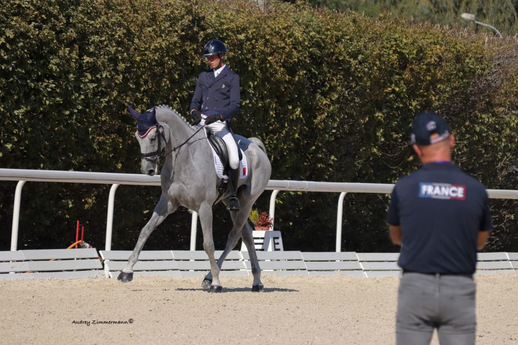 Maxime LIVIO dressage championnat d'europe