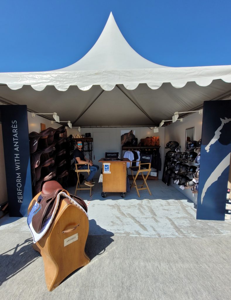Concours hippique Megève Antarès Sellier