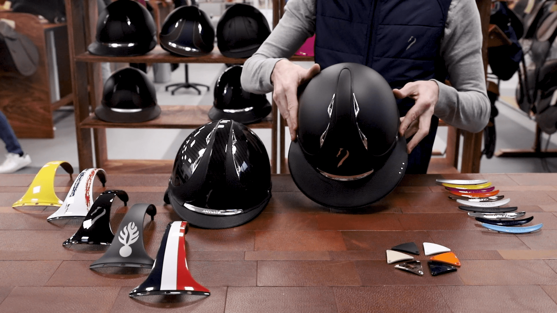 Personnalisation des casques Antarès